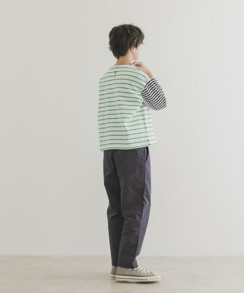 URBAN RESEARCH DOORS / アーバンリサーチ ドアーズ トップス | 『WEB/一部店舗限定サイズ』CPボートネックボーダー(KIDS) | 詳細13