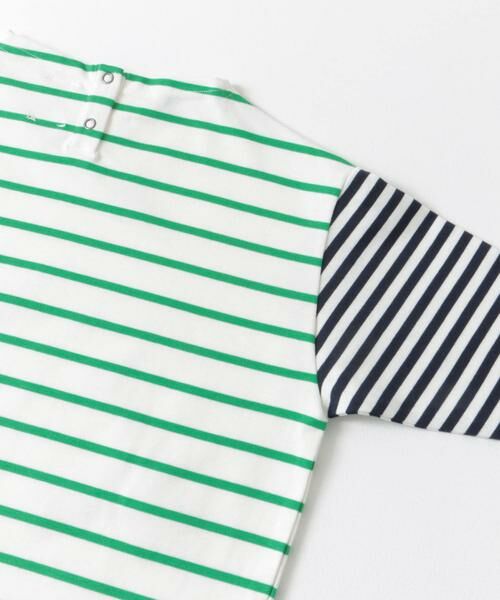 URBAN RESEARCH DOORS / アーバンリサーチ ドアーズ トップス | 『WEB/一部店舗限定サイズ』CPボートネックボーダー(KIDS) | 詳細15