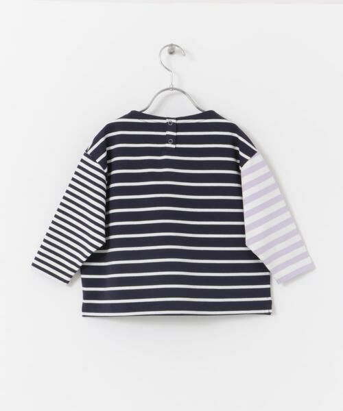 URBAN RESEARCH DOORS / アーバンリサーチ ドアーズ トップス | 『WEB/一部店舗限定サイズ』CPボートネックボーダー(KIDS) | 詳細26