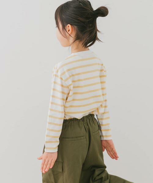 URBAN RESEARCH DOORS / アーバンリサーチ ドアーズ トップス | 『親子リンク』『WEB/一部店舗限定サイズ』ボーダーワイドプルオーバー(KIDS) | 詳細3