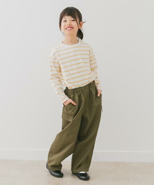 URBAN RESEARCH DOORS / アーバンリサーチ ドアーズ トップス | 『親子リンク』『WEB/一部店舗限定サイズ』ボーダーワイドプルオーバー(KIDS) | 詳細7