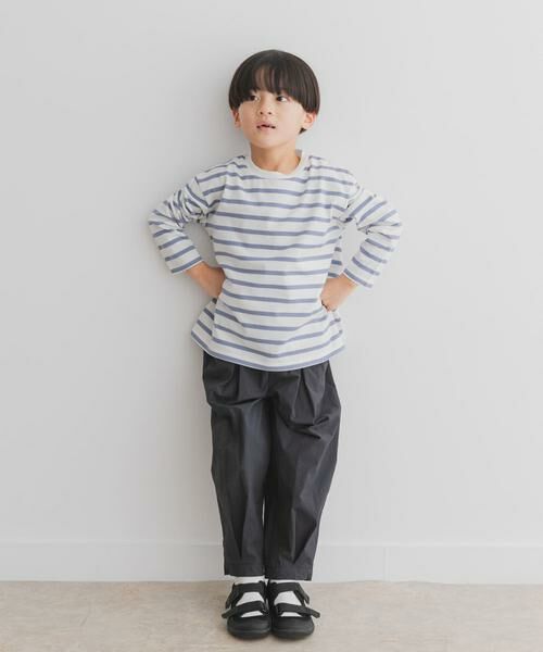 URBAN RESEARCH DOORS / アーバンリサーチ ドアーズ トップス | 『親子リンク』『WEB/一部店舗限定サイズ』ボーダーワイドプルオーバー(KIDS) | 詳細29