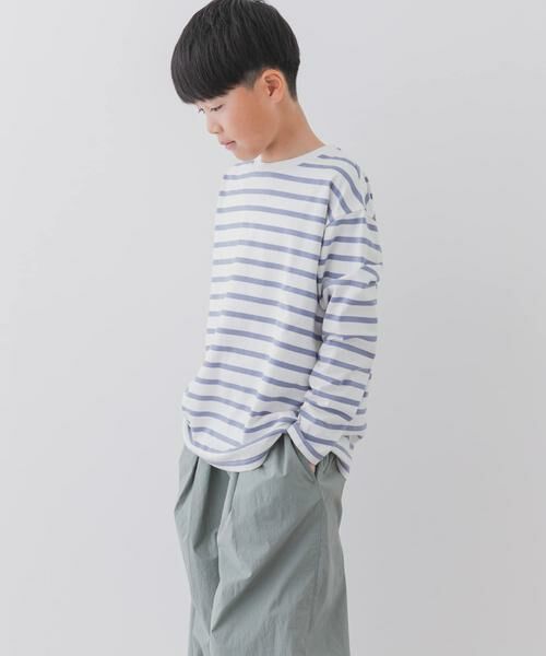 URBAN RESEARCH DOORS / アーバンリサーチ ドアーズ トップス | 『親子リンク』『WEB/一部店舗限定サイズ』ボーダーワイドプルオーバー(KIDS) | 詳細19