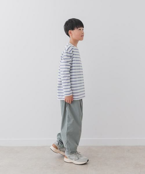 URBAN RESEARCH DOORS / アーバンリサーチ ドアーズ トップス | 『親子リンク』『WEB/一部店舗限定サイズ』ボーダーワイドプルオーバー(KIDS) | 詳細21