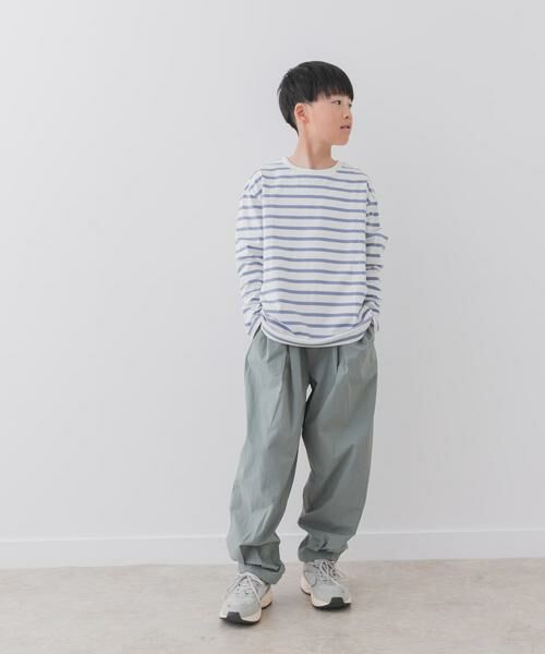 URBAN RESEARCH DOORS / アーバンリサーチ ドアーズ トップス | 『親子リンク』『WEB/一部店舗限定サイズ』ボーダーワイドプルオーバー(KIDS) | 詳細23