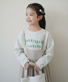 URBAN RESEARCH DOORS / アーバンリサーチ ドアーズ トップス | 『WEB/一部店舗限定サイズ』ロゴプリントロングTシャツ(KIDS)