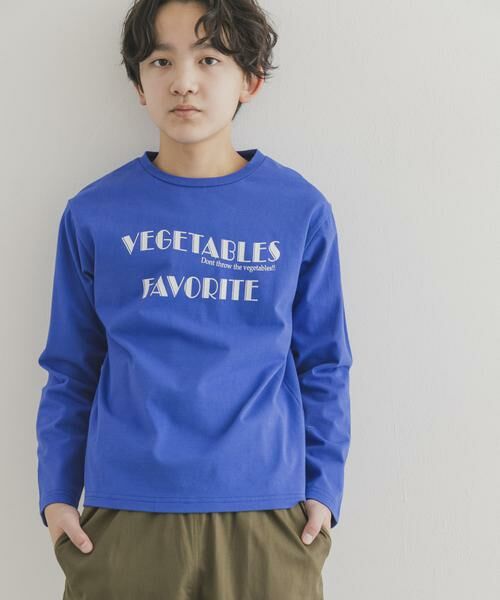 URBAN RESEARCH DOORS / アーバンリサーチ ドアーズ トップス | 『WEB/一部店舗限定サイズ』ロゴプリントロングTシャツ(KIDS) | 詳細3
