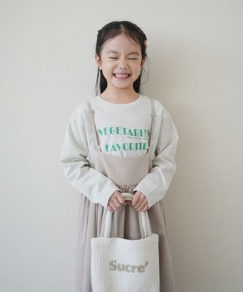 URBAN RESEARCH DOORS / アーバンリサーチ ドアーズ トップス | 『WEB/一部店舗限定サイズ』ロゴプリントロングTシャツ(KIDS) | 詳細28