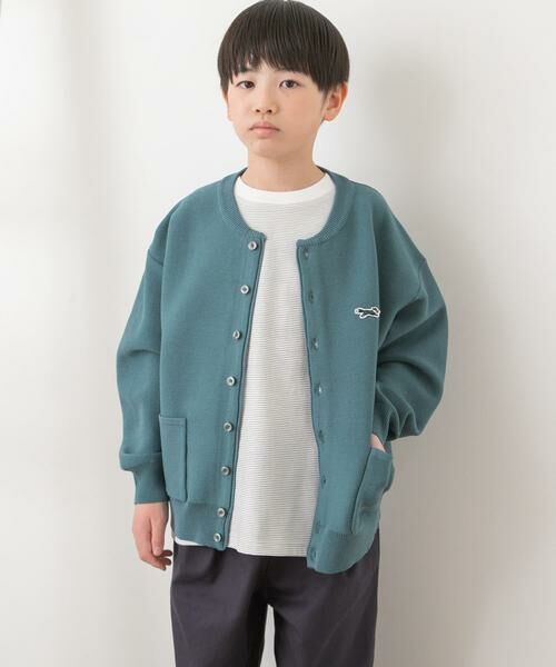 URBAN RESEARCH DOORS / アーバンリサーチ ドアーズ ニット・セーター | 『親子リンク』『別注』PENNEYS×DOORS　THE FOXクルーネックカーディガン(KIDS) | 詳細1