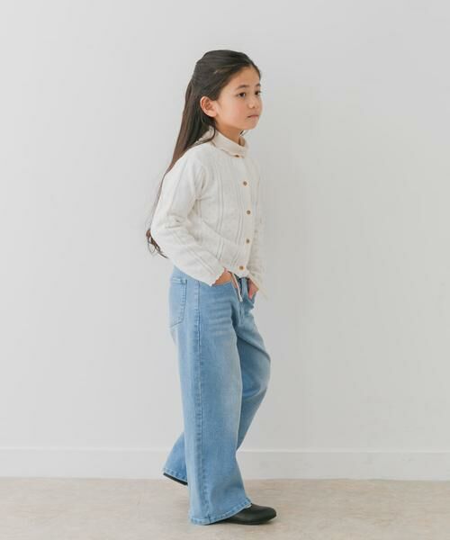 URBAN RESEARCH DOORS / アーバンリサーチ ドアーズ ニット・セーター | 透かし編みカーディガン(KIDS) | 詳細23