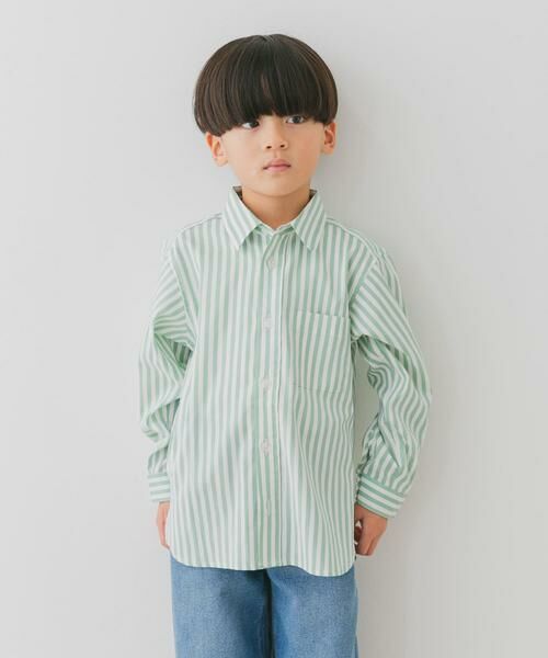 URBAN RESEARCH DOORS / アーバンリサーチ ドアーズ トップス | ストレッチレギュラーカラーシャツ(KIDS) | 詳細2