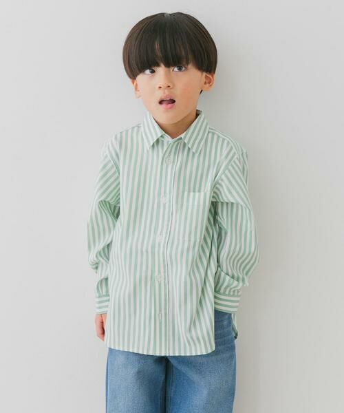 URBAN RESEARCH DOORS / アーバンリサーチ ドアーズ トップス | ストレッチレギュラーカラーシャツ(KIDS) | 詳細3