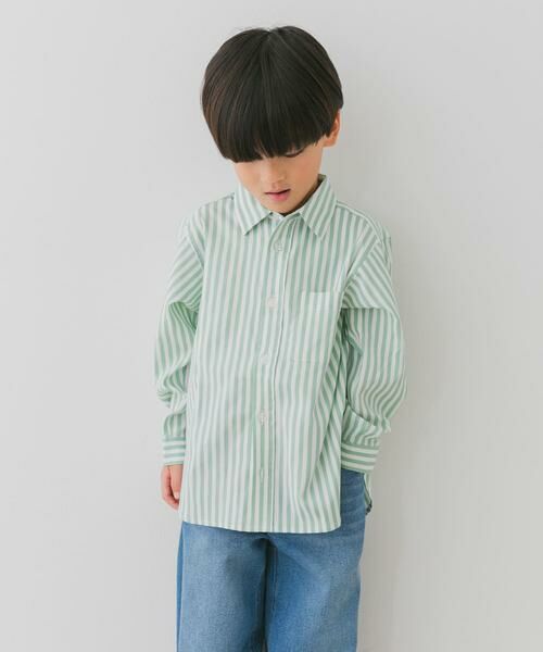 URBAN RESEARCH DOORS / アーバンリサーチ ドアーズ トップス | ストレッチレギュラーカラーシャツ(KIDS) | 詳細4