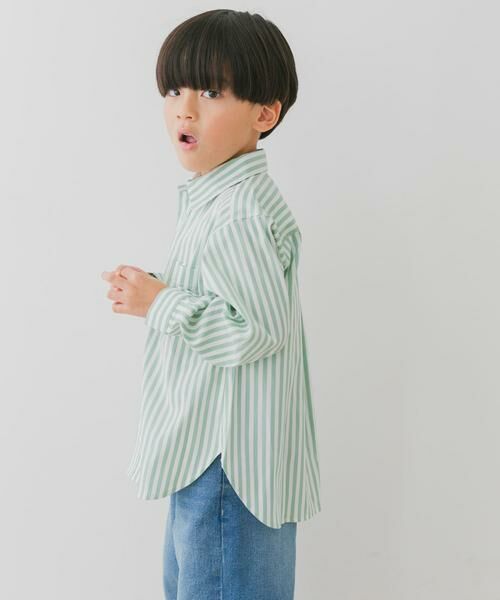 URBAN RESEARCH DOORS / アーバンリサーチ ドアーズ トップス | ストレッチレギュラーカラーシャツ(KIDS) | 詳細5