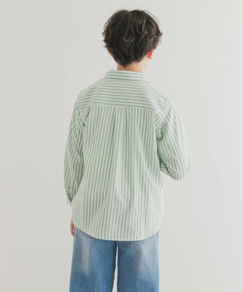 URBAN RESEARCH DOORS / アーバンリサーチ ドアーズ トップス | 『WEB/一部店舗限定』ストレッチレギュラーカラーシャツ(KIDS) | 詳細3