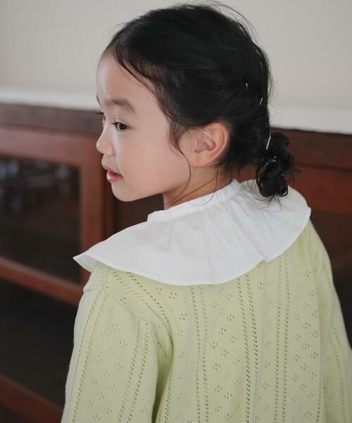 URBAN RESEARCH DOORS / アーバンリサーチ ドアーズ トップス | フリルカラーブラウス(KIDS) | 詳細11