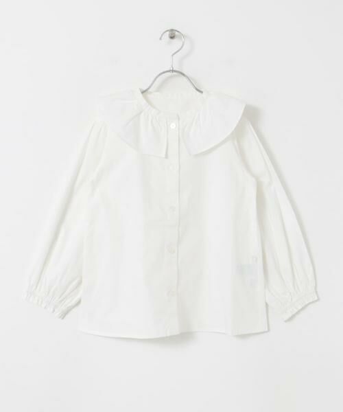 URBAN RESEARCH DOORS / アーバンリサーチ ドアーズ トップス | フリルカラーブラウス(KIDS) | 詳細14