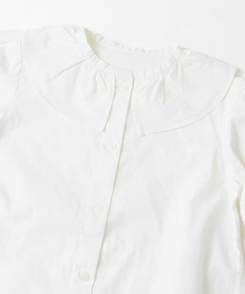 URBAN RESEARCH DOORS / アーバンリサーチ ドアーズ トップス | フリルカラーブラウス(KIDS) | 詳細15