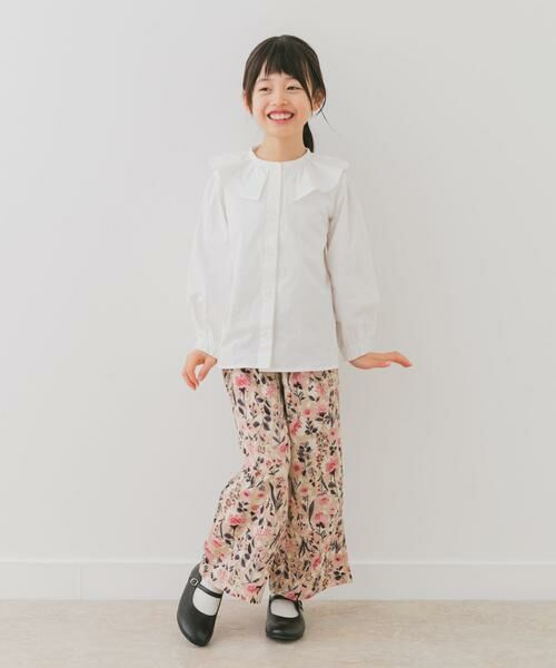 URBAN RESEARCH DOORS / アーバンリサーチ ドアーズ トップス | フリルカラーブラウス(KIDS) | 詳細7