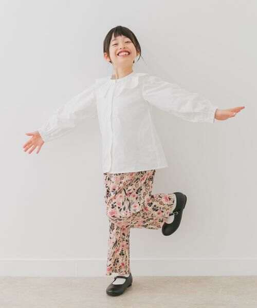 URBAN RESEARCH DOORS / アーバンリサーチ ドアーズ トップス | フリルカラーブラウス(KIDS) | 詳細9