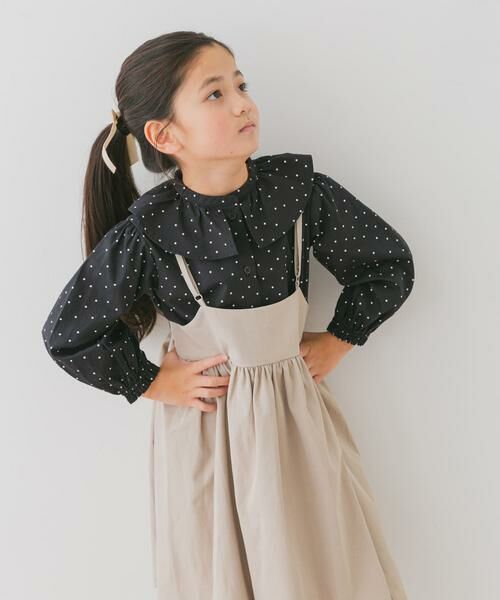 URBAN RESEARCH DOORS / アーバンリサーチ ドアーズ トップス | フリルカラーブラウス(KIDS) | 詳細20