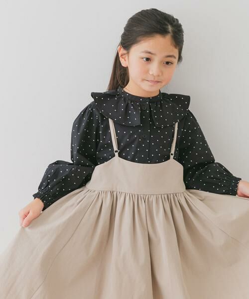 URBAN RESEARCH DOORS / アーバンリサーチ ドアーズ トップス | フリルカラーブラウス(KIDS) | 詳細22