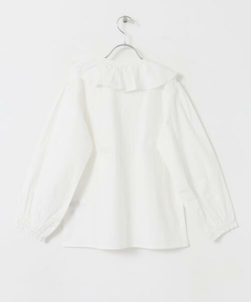 URBAN RESEARCH DOORS / アーバンリサーチ ドアーズ トップス | 『WEB/一部店舗限定』フリルカラーブラウス(KIDS) | 詳細8