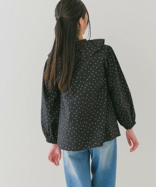 URBAN RESEARCH DOORS / アーバンリサーチ ドアーズ トップス | 『WEB/一部店舗限定』フリルカラーブラウス(KIDS) | 詳細14