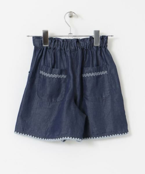 URBAN RESEARCH DOORS / アーバンリサーチ ドアーズ パンツ | 『WEB/一部店舗限定サイズ』テンセルデニムキュロット(KIDS) | 詳細21