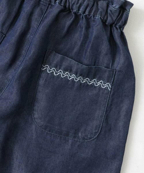 URBAN RESEARCH DOORS / アーバンリサーチ ドアーズ パンツ | 『WEB/一部店舗限定サイズ』テンセルデニムキュロット(KIDS) | 詳細22