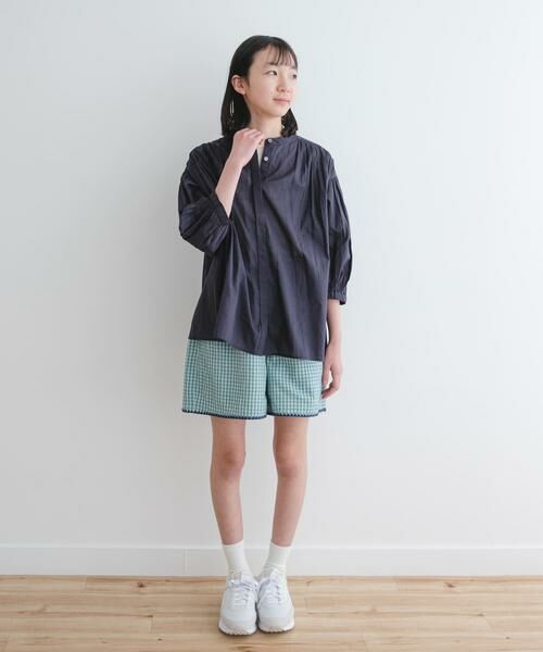 URBAN RESEARCH DOORS / アーバンリサーチ ドアーズ パンツ | 『WEB/一部店舗限定サイズ』チェックキュロット(KIDS) | 詳細12