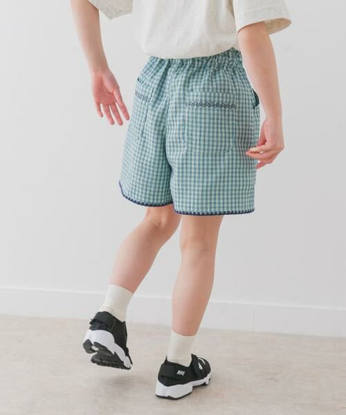 URBAN RESEARCH DOORS / アーバンリサーチ ドアーズ パンツ | 『WEB/一部店舗限定サイズ』チェックキュロット(KIDS) | 詳細2