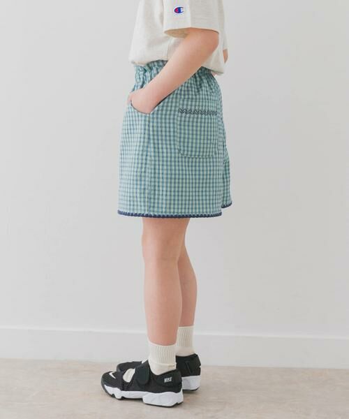 URBAN RESEARCH DOORS / アーバンリサーチ ドアーズ パンツ | 『WEB/一部店舗限定サイズ』チェックキュロット(KIDS) | 詳細3