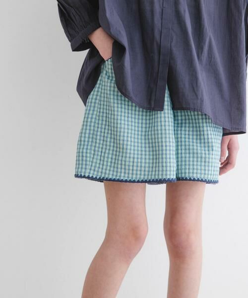URBAN RESEARCH DOORS / アーバンリサーチ ドアーズ パンツ | 『WEB/一部店舗限定サイズ』チェックキュロット(KIDS) | 詳細8
