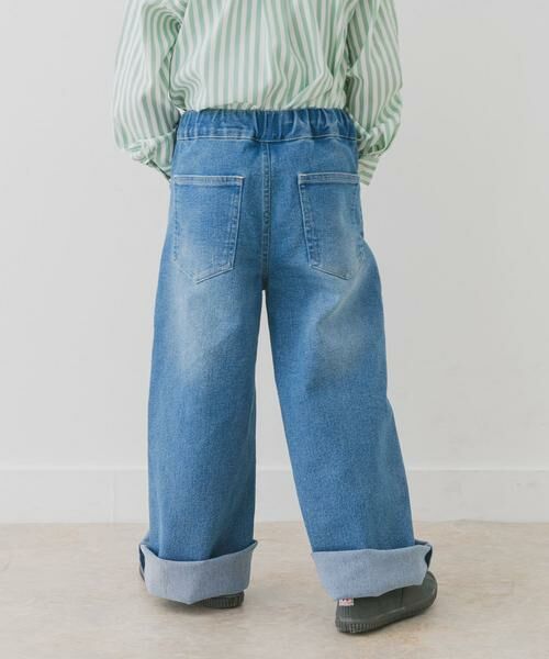 URBAN RESEARCH DOORS / アーバンリサーチ ドアーズ パンツ | デニムイージーパンツ(KIDS) | 詳細11