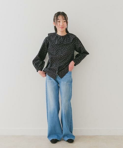 URBAN RESEARCH DOORS / アーバンリサーチ ドアーズ パンツ | 『WEB/一部店舗限定』デニムイージーパンツ(KIDS) | 詳細4