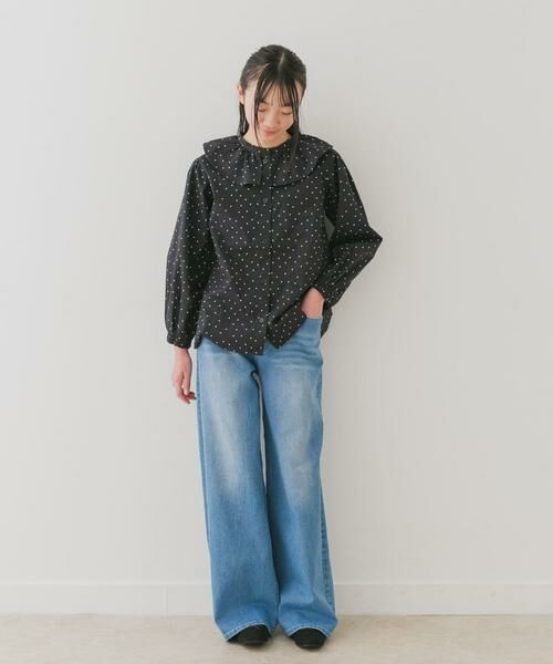 URBAN RESEARCH DOORS / アーバンリサーチ ドアーズ パンツ | 『WEB/一部店舗限定』デニムイージーパンツ(KIDS) | 詳細5