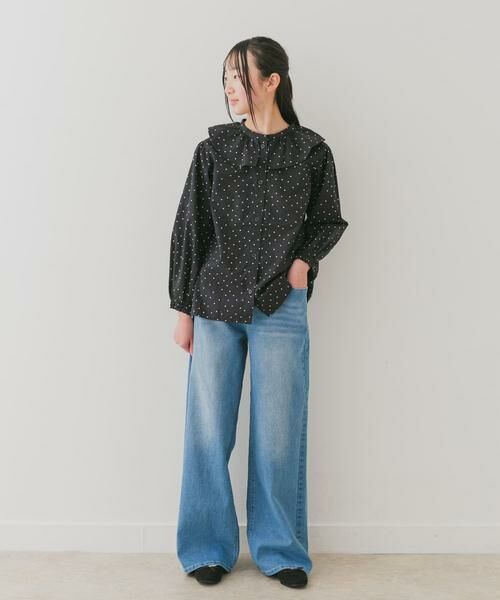 URBAN RESEARCH DOORS / アーバンリサーチ ドアーズ パンツ | 『WEB/一部店舗限定』デニムイージーパンツ(KIDS) | 詳細6