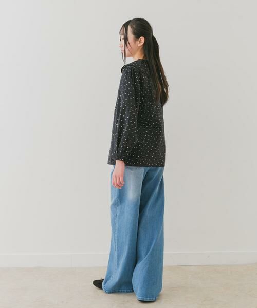 URBAN RESEARCH DOORS / アーバンリサーチ ドアーズ パンツ | 『WEB/一部店舗限定』デニムイージーパンツ(KIDS) | 詳細7