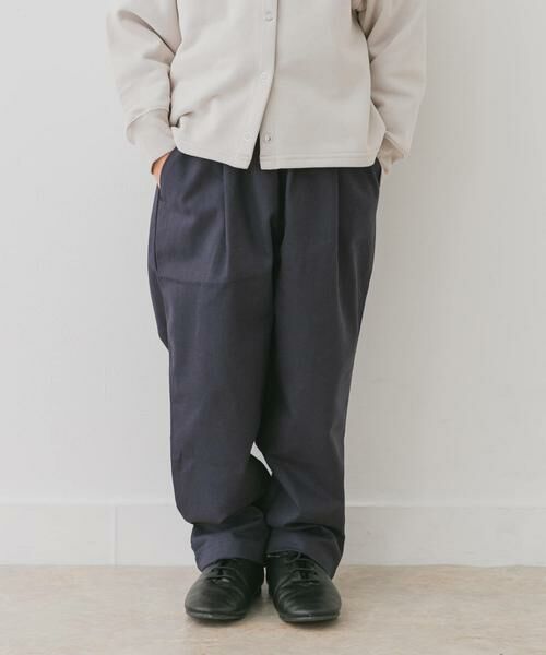 URBAN RESEARCH DOORS / アーバンリサーチ ドアーズ パンツ | コットンタックイージーパンツ(KIDS) | 詳細1
