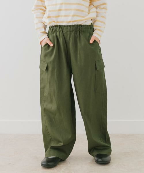 URBAN RESEARCH DOORS / アーバンリサーチ ドアーズ パンツ | 『親子リンク』イージーカーゴパンツ(KIDS)(カーキ)