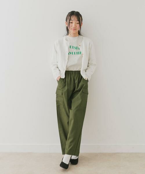 URBAN RESEARCH DOORS / アーバンリサーチ ドアーズ パンツ | 『親子リンク』『WEB/一部店舗限定』イージーカーゴパンツ(KIDS) | 詳細4