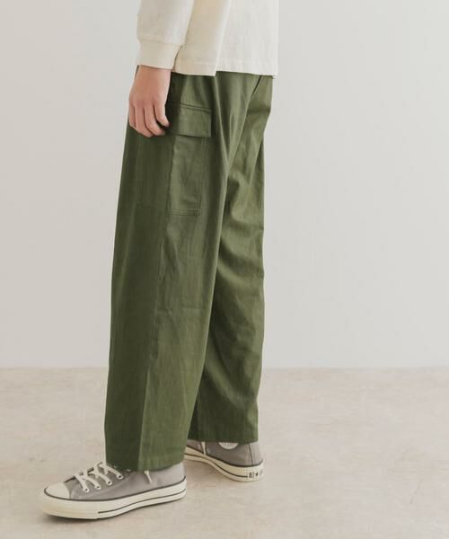 URBAN RESEARCH DOORS / アーバンリサーチ ドアーズ パンツ | 『親子リンク』『WEB/一部店舗限定』イージーカーゴパンツ(KIDS) | 詳細7