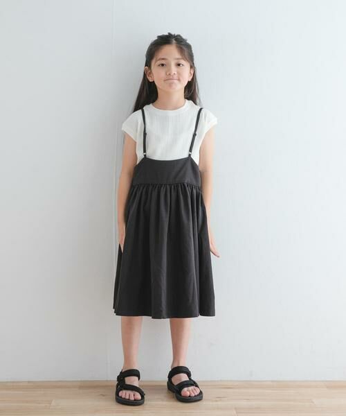 URBAN RESEARCH DOORS / アーバンリサーチ ドアーズ ワンピース | キャミソールジャンパースカート(KIDS) | 詳細1