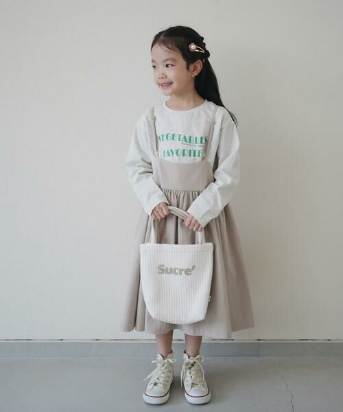 URBAN RESEARCH DOORS / アーバンリサーチ ドアーズ ワンピース | キャミソールジャンパースカート(KIDS) | 詳細20