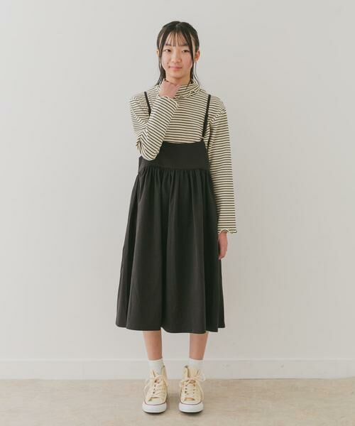 URBAN RESEARCH DOORS / アーバンリサーチ ドアーズ ワンピース | 『WEB/一部店舗限定サイズ』キャミソールジャンパースカート(KIDS) | 詳細3