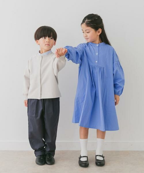 URBAN RESEARCH DOORS / アーバンリサーチ ドアーズ ワンピース | 切替ギャザーAラインワンピース(KIDS) | 詳細7