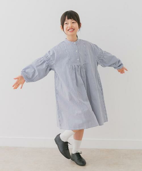 URBAN RESEARCH DOORS / アーバンリサーチ ドアーズ ワンピース | 切替ギャザーAラインワンピース(KIDS) | 詳細18