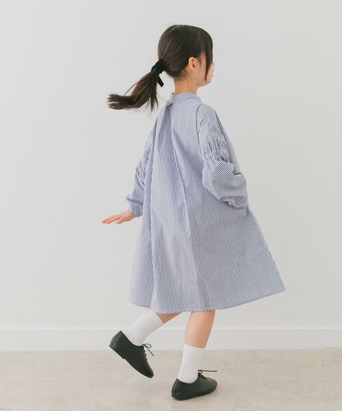 URBAN RESEARCH DOORS / アーバンリサーチ ドアーズ ワンピース | 切替ギャザーAラインワンピース(KIDS) | 詳細21