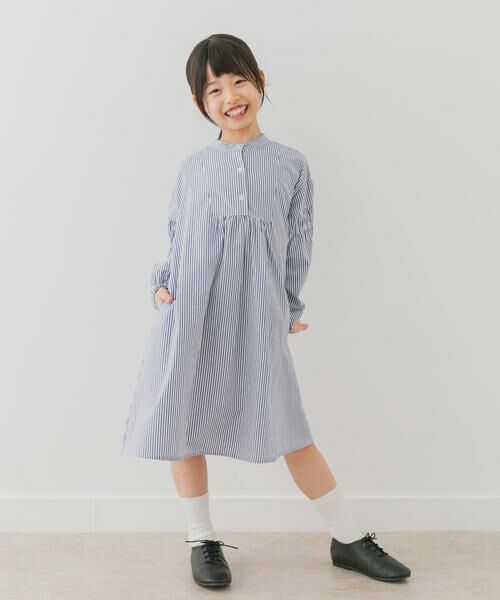 URBAN RESEARCH DOORS / アーバンリサーチ ドアーズ ワンピース | 切替ギャザーAラインワンピース(KIDS) | 詳細22